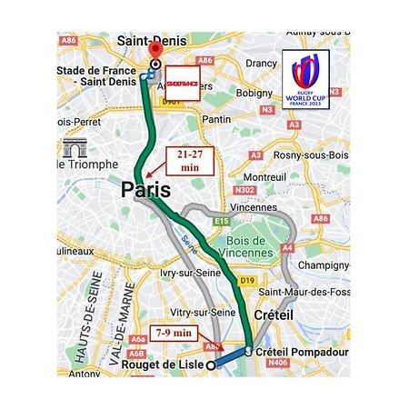 Detente Et Confort Proche Paris Et Orly Choisy-le-Roi Bagian luar foto